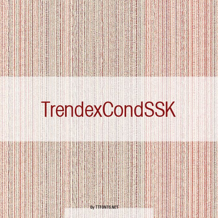 TrendexCondSSK example
